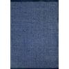 SpazioTessile Tappeto Stuoia Cucina Glamour 100% Cotone Indiano Multiuso con Antiscivolo 6 Colori (Blu, 50x170)