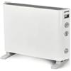 Dimensione Elettronica S.R.L. Zephir ZCV2005TT-B Termoconvettore Elettrico da Terra 2000W 2 Livelli di Potenza con Funzione Turbo Timer 3 Ore Termostato Regolabile Sicurezza Antiribaltamento Colore Bianco