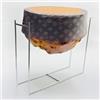 FAH FAMILY AT HOME FAH - Kit 2 Supporti per Spillone Panettone, Colomba e altri Lievitati fino a 1 kg, Ferri per Panettone in Acciaio Cromato, Facile da Usare, 28 x 8 x 23 cm, da usare con Forchetta per Panettone