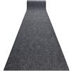 rugsx Zerbino GIN antiscivolo interno esterno grigio 80x280 cm