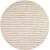 Olivo Tappeti OLIVO.shop Tappeto bagno rotondo, tappeto bagno antiscivolo lavabile, tappeto bagno assorbente, vari colori e misure (ROCK BEIGE, 75 CM)