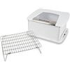 Brod & Taylor - Proofer plegable y olla lenta (probador con estante accesorio), color blanco