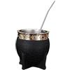 Uzztfa Tazza E Bombilla per Yerba in Acciaio Inossidabile, Set per Yerba, Tazza E Bombilla per Yerba, Zucca per Yerba con Isolamento Sottovuoto a Doppia Parete