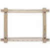 MILWARD Telaio girevole per tappezzeria in legno di faggio con nastro 22,8 x 22,8 cm - Milward Dimensioni: 22,8 x 22,8 cm. Colore: marrone