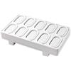 Generic Stampo per sushi, stampo rettangolare 10 in 1, stampo giapponese per Onigiri, Sushi e Nigiri per palline di riso, kit per sushi, stampi per riso giapponese, strumento per sushi