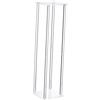 Sharplace Supporto per Fiori in Acrilico, Decorazione da Tavolo, Espositore a Colonna, Vaso Alto per Feste di Compleanno, Sfondo Floreale, Centrotavola Matrimonio, 80 Cm