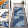 SGLGSTORE Tappeto Passatoia Antiscivolo Moderno Blu Astratto Corridoio Tappetino Tappeti Runner per Cucina Camera Soggiorno Larghezza 60cm/ 70cm/ 80cm/ 90cm/ 100cm (Color : A, Size : 60x250cm)