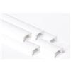 AFTERTECH 5x 2metri (10M) 1207B 12x7mm Profilo Alluminio BIANCO Minimal Per Strisce Strip LED Barra Rigida INTERA 2MT + Copertura BIANCA (5x 2metri 1207bianco milk)