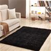 YSPZDQ Tappeto Peloso Camera da Letto, Tappeto Morbido Salotto Shaggy Moderno, Tappeto Pelo Lungo Lavabile, Tappeto Scendiletto Camera Da Letto per Soggiorno Cameretta, Tappetino Antiscivolo(N,80 x 120 cm)