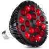 Susian Lampada per Terapia a Luce Rossa 54W - LED 660 nm e 850nm Vicino a Infrarossi - 12,5 * 13,5 cm