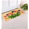 parpyon® Zerbino ingresso casa Divertente simpatico tappeto ANTISCIVOLO zerbino in cocco per interno zerbino da esterno tappeti moderni zerbini (Disegno-6, CM 23X53)