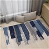 GUOJUN Tappeto Cucina 50 x 160 cm Super Assorbente, Antiscivolo Lavabile Tappeto a Passatoia Durevole, Facile da Pulire per Corridoio, Lavanderia, G