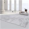 Rururug Tappeto Corridoio a pelo corto Tappeto antiscivolo per Ingresso, Camera da letto, Soggiorno Lavabili Lungo Cucina Runner Tappeto Stile inchiostro moderno grigio 120 x 230 cm