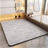 Generico Tappeto Bagno Diatomite Pietra Super Assorbente, Asciugatura Rapida, Antiscivolo, Tappetino Doccia Moderno, Lavabile, Sottile, Tappeti Bagno Bath Mat Cucina Tappeto Ingresso 45x70cm Simple 3-477