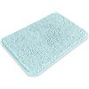 PureSwan Piccolo tappeto da bagno 30,5 x 45,7 cm - Lavabile e assorbente, antiscivolo, spesso e morbido in ciniglia, tappeti da bagno per bagno, doccia, lavandino, tappetino per cani (Aqua)