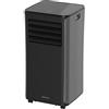 Cecotec Climatizzatore portatile ForceClima 9150 Heating. Grande flusso d'aria 400 m³ / h, 2270 frigoriferi, clima 4 in 1, timer 24 ore, classe di efficienza energetica A, colore nero
