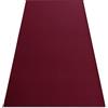 rugsx Tappeto moderno antiscivolo RUMBA gum ciliegia color 60x200 cm