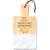Generico I miei Nonni sono Super Speciali Tagliere in marmo e bamboo naturale Personalizzato Idea Regalo Originale Festa Nonni Compleanno Natale Anniversario Accessori Cucina Multiuso 30x15x1,2cm