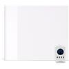ULCANO Pannello Radiante Infrarossi a CRISTALLI di CARBONIO, 350W 60x70 cm, Comfort Termico (non secca l'aria) Basso Consumo, Max Efficienza, VETRO Temperato, GLASS ECO PRO + Telecomando Termostato