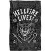 Stranger Things Hellfire Lives Graduation Inverted Coperta super morbida al tatto setoso 91 X 147 Cm