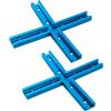 POWERTEC 71698 T Track Intersection Kit, 2PK