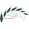 HAZET Set di chiavi esagonali a L 829KKT/7 I Profilo TORX I Set di 7 pezzi con diverse misure e versioni