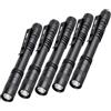 Tileon Torcia a penna, 5 penne con clip, mini torcia medica