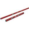 SOLA LSB7832 Big Red Alluminio Box Beam Level Jamb Set con 3 fiale ingrandite al 60%, 32 e 78 pollici