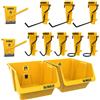 DEWALT TOUGHSYSTEM 2.0 DXL Workshop Tool Storage Kit, deposito utensili portatile con ruote (DWST086502)