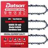 DatsenAAA 3 catene di ricambio da 25,4 cm per motosega BAUER 64940 20 V senza fili, 3/8, 40 maglie