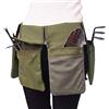 Botanio Cintura per attrezzi da giardino, grembiule in tela con tasche, kit da giardinaggio, borsa per organizzare la casa, kit di attrezzi da giardinaggio, borsa da giardino