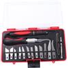 Gadpiparty Set 16 Pezzi Scalpelli Legno in Acciaio al Carbonio Kit Utensili per Intagliare Varie Tipologie di Graver per Scrapbooking e Modellismo