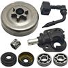 DORFEY Adatto for motosega Partner 350 351 352 370 371 390 530047061 503932301 W Guarnizione pompa olio Kit cuscinetto ad aghi tamburo frizione 3/8'' 6T