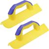 uxcell Cazzuola angolare esterna 8,4 cm per cartongesso angolo coltello in plastica, giallo, 2 pezzi