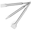 Kovalmax® Kit 3 scalpelli sds plus scalpello piatto punta per trapano martello demolitore
