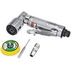 CCChaRLes Mini 2 Pollici Air Sander Polacco 90 Grado Angolo Orbitale Lucidare Macinatura Pad