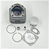 DORFEY Pistone a cilindro singolo e doppio da 43 mm, 45 mm e 45,2 mm for motoseghe a gas cinesi da 4500, 5200, 5800, 45 cc, 52 cc, 58 cc, attrezzi da giardino.(5200 45mm Single)