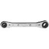 KLEIN TOOLS 68310 Chiave a cricchetto per refrigerazione, made in USA, chiave reversibile con quadro da 3/16 e 5/16 e quadrato da 1/4 e 3/8