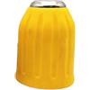 Septoolshop Mandrino per trapano a tenuta manuale, 10 mm, 3/8-24UNF, senza attrezzi, cambio rapido, semimetallico, per la lavorazione del legno, foratura del metallo, trapano elettrico fai da te (giallo)