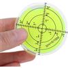 SIZIKJXGHWYI Riceeei - 1 strumento di misurazione a livello di bolla, livello circolare, livella a bolla graduata di livello, per fotocamera, treppiede, telaio per mobili, strumenti di misura 60 x 12 mm