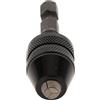 INACMWIH Adattatore per mandrino con codolo esagonale, 0,3-3,6 mm, codolo esagonale, nero