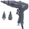 LIUHUANL Rivettatrice pneumatica per dadi M8 M10 M12, strumento pistola rivettatrice ad aria solo per dadi in alluminio e ferro