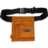 Generico Cintura Per Attrezzi Da - Costruzione, Sturdy, Ergonomic, Carpentiere Borsa, Di Grande Capacità Giardino, Regolabile Multiuso Pelle Artificiale Con | Multipurpose Outdoor Indoor Utility