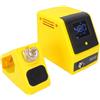 Jectse Kit Stazione di Saldatura, Display LCD con Controllo della Temperatura PID a Riscaldamento Rapido da 120 W Modalità di Sospensione Automatica, con Cavo di Messa a Terra (Unione Europea)