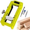 Qkbuza Kit di installazione cerniera, modello cerniera porta | Modello cerniera Kit di installazione fermo porta | Mortatrice incernierata regolabile, strumento elettrico per scalpatura per