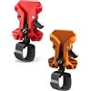 Arecobticy 2Pcs Tool Holder Clip da cintura per il potere Rilascii Rapidi Gancio di Stoccaggio di Blocco Metallo Vita Hanger Drill Holsters per