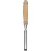 QuxetlRyz Kit di scultura su legno 1/5 Pezzi Di Scalpelli For Legno Set Di Scalpelli For Intaglio Del Legno In Acciaio Al Cromo-vanadio Affilato Con Manici(1pc 10mm)