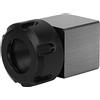 FTVOGUE Blocco Colletto Ad Alta Precisione CNC Chuck Collet per un Efficiente in Argento in Acciaio Al Carbonio 1 Pezzo (ER40)