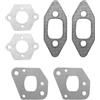 DORFEY Sostituisci e potenzia le parti della tua motosega con questo kit di guarnizioni for collettore di aspirazione, carburatore e marmitta, perfetto for P350, 350 e 351.
