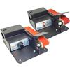 SEVEQIS Mini levigatrice a nastro elettrica Lucidatrice fai-da-te Affilacoltelli Affilacoltelli Smerigliatrice multifunzionale Affilatrice for bordi(Intelligent version)